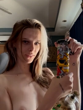 Ashley Matheson onlyfans leaks – nude smoking weed